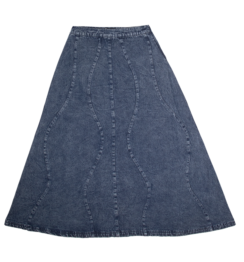 Piper Maxi Skirt - Dark Navy