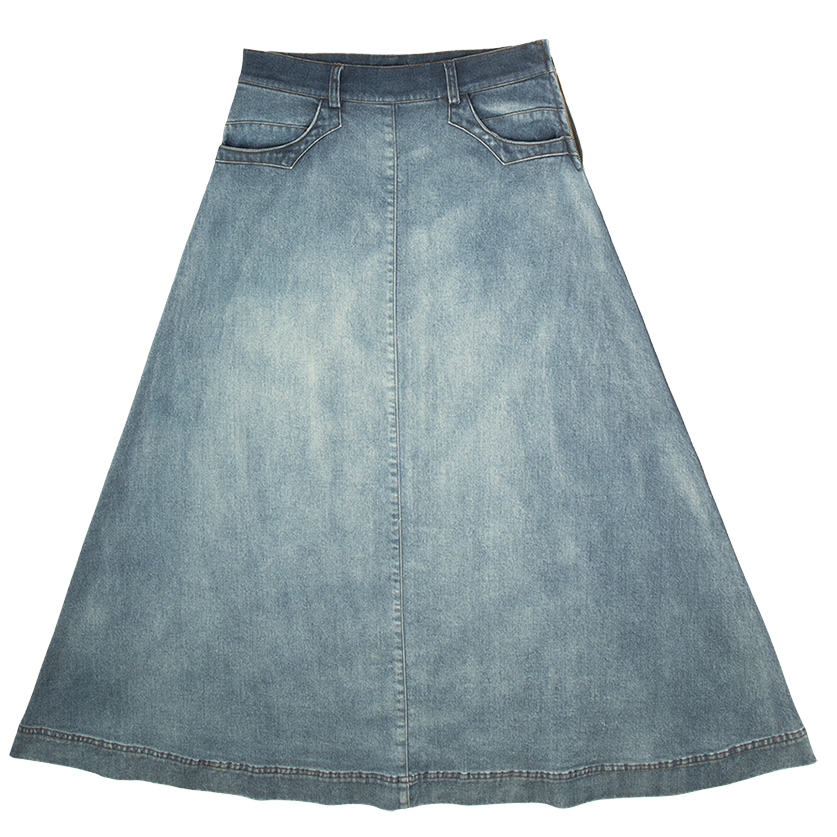 Lexi Maxi Skirt - Blue