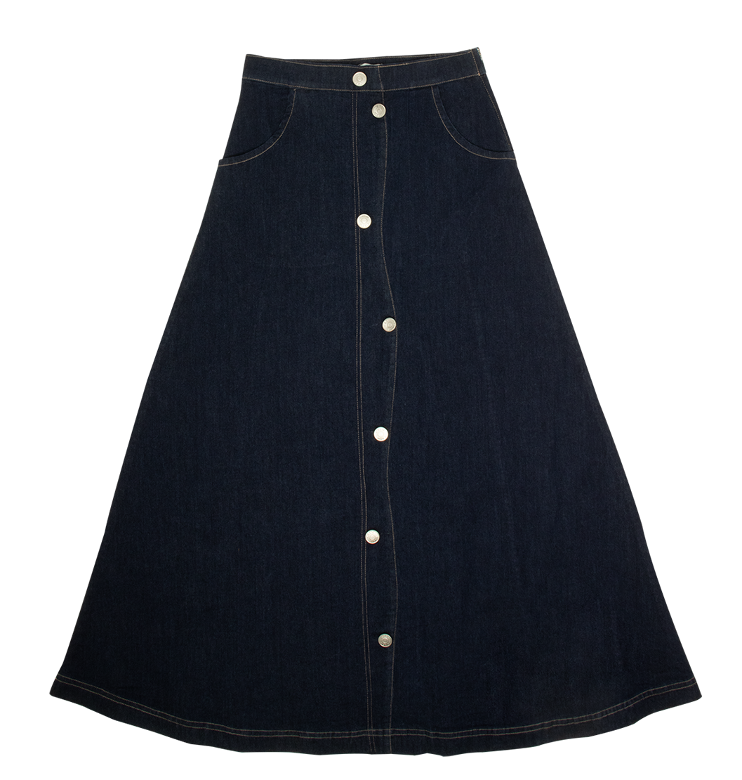 Aubrey Maxi Skirt - Navy