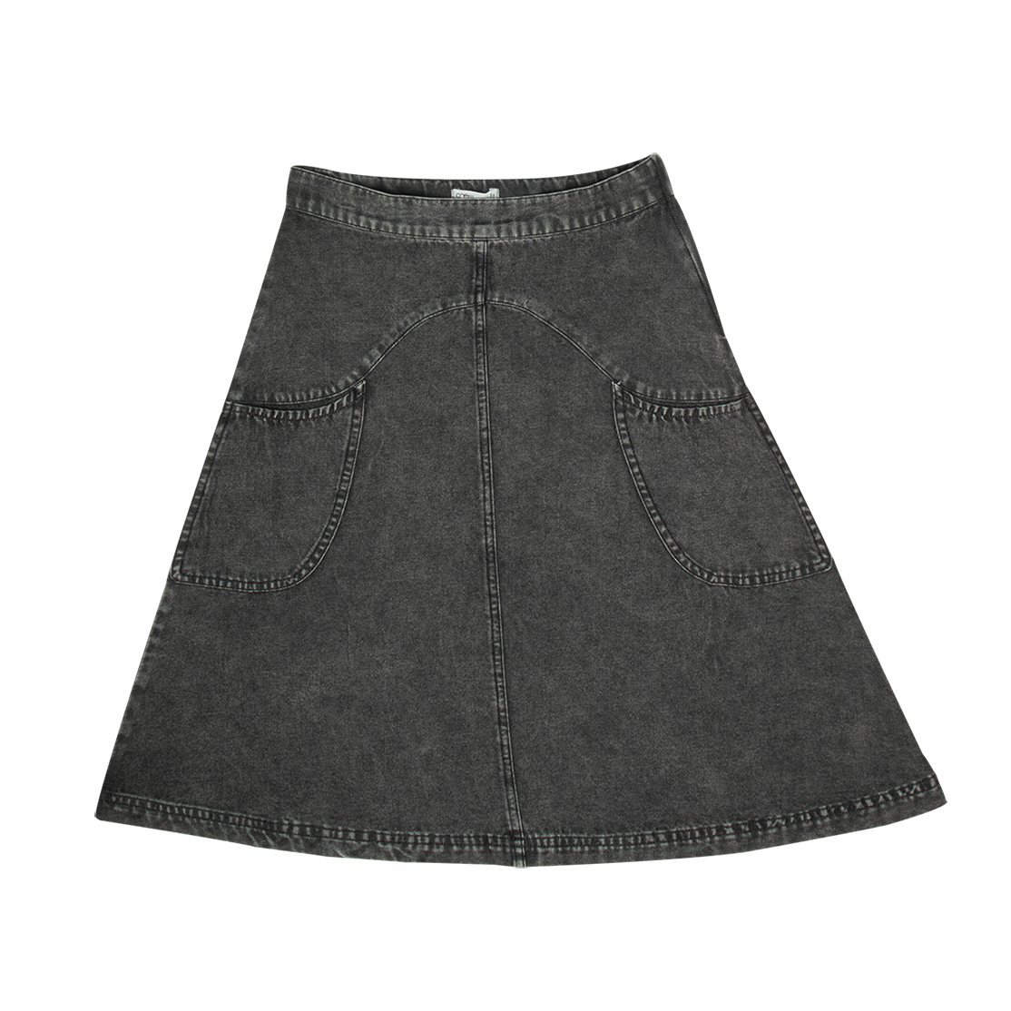 Monica Denim Skirt - Black