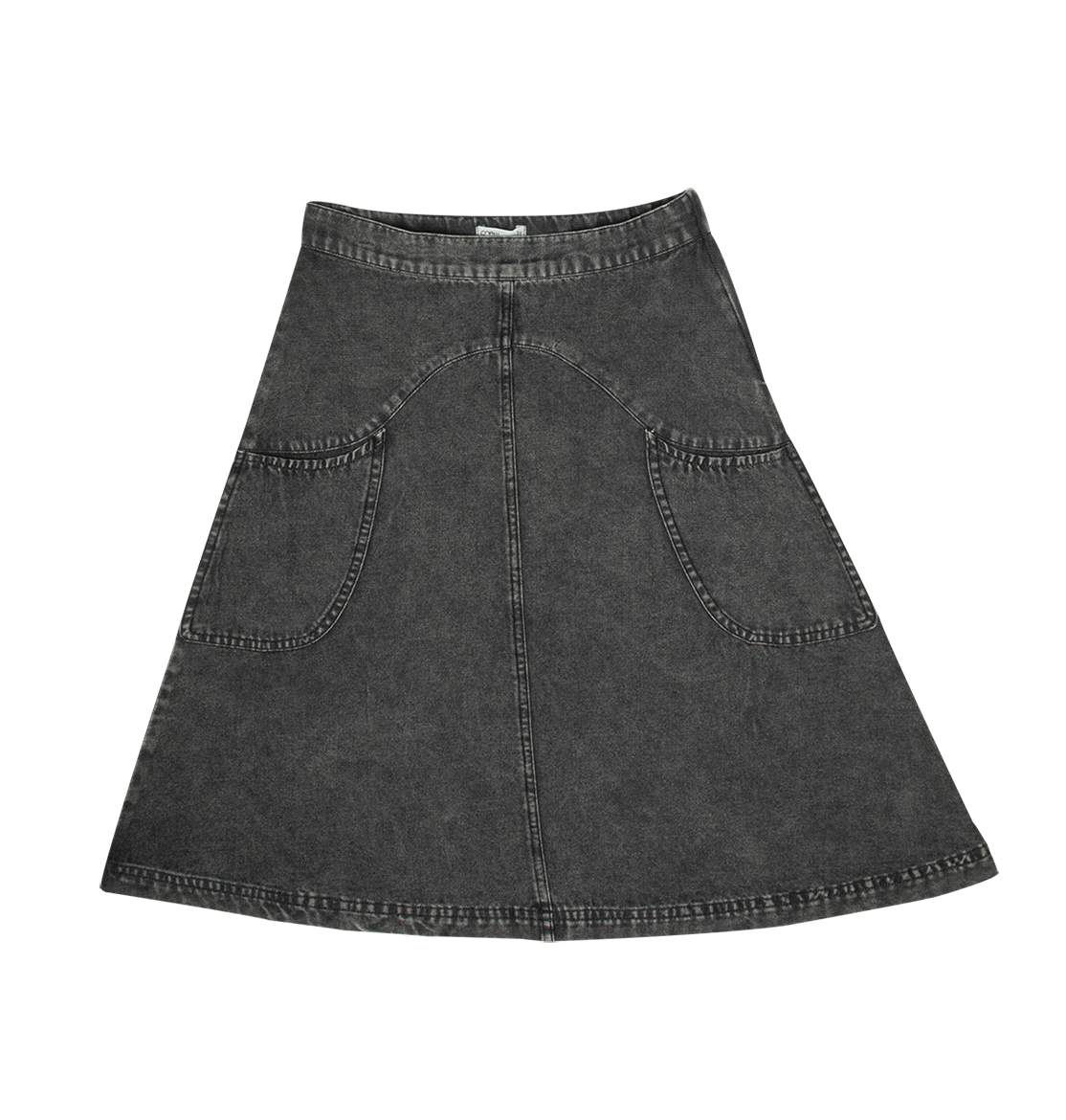 Monica Denim Skirt - Black