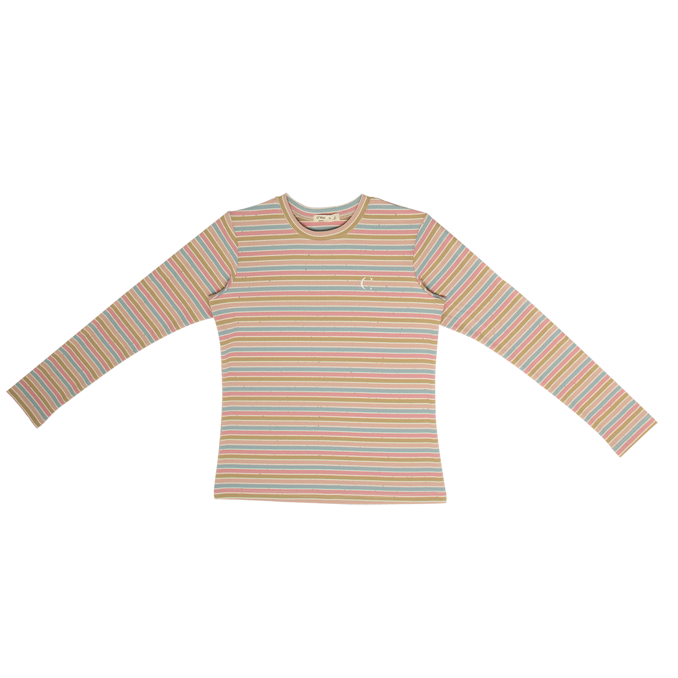 Leora Stripe Tee - Pink