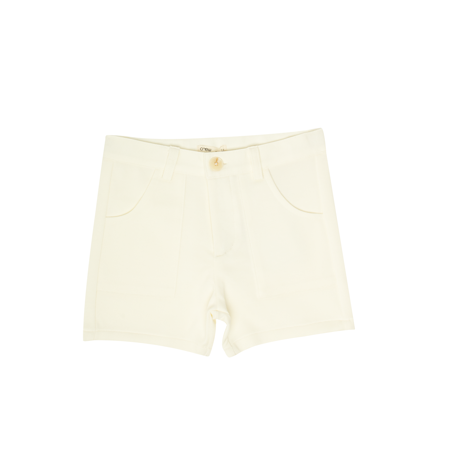 London Cotton Shorts - White