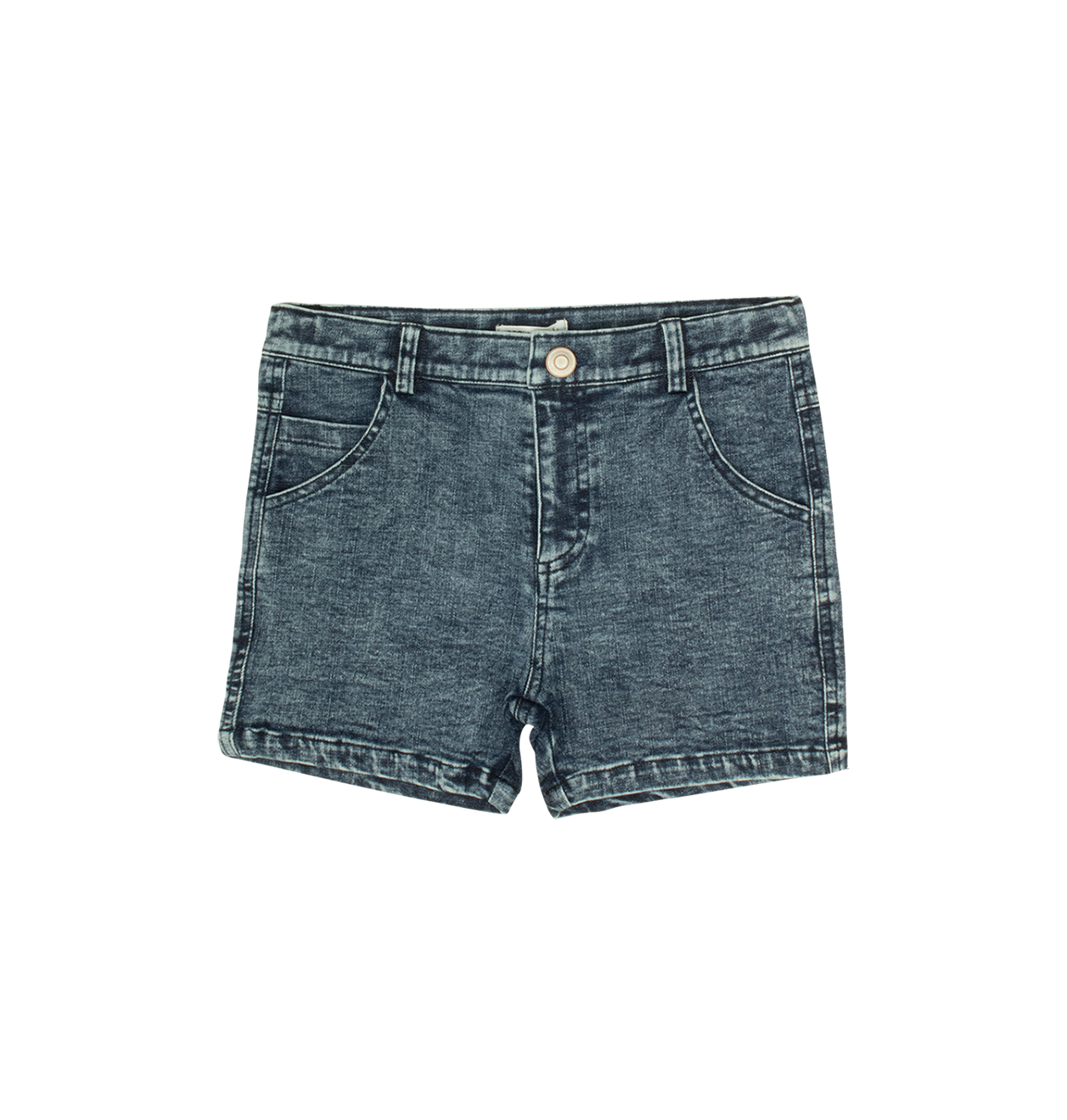 Jean Wash Shorts - Light Blue