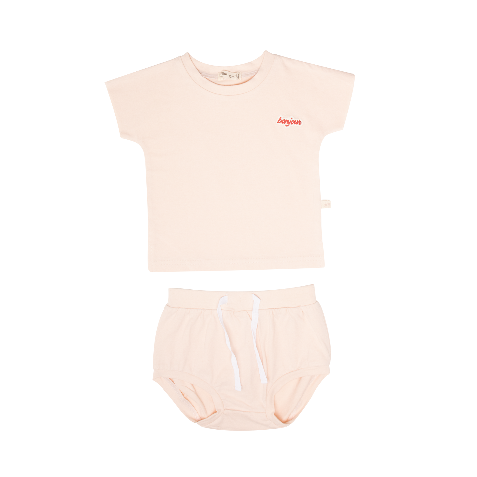 Mila Cotton Short Set - Pink