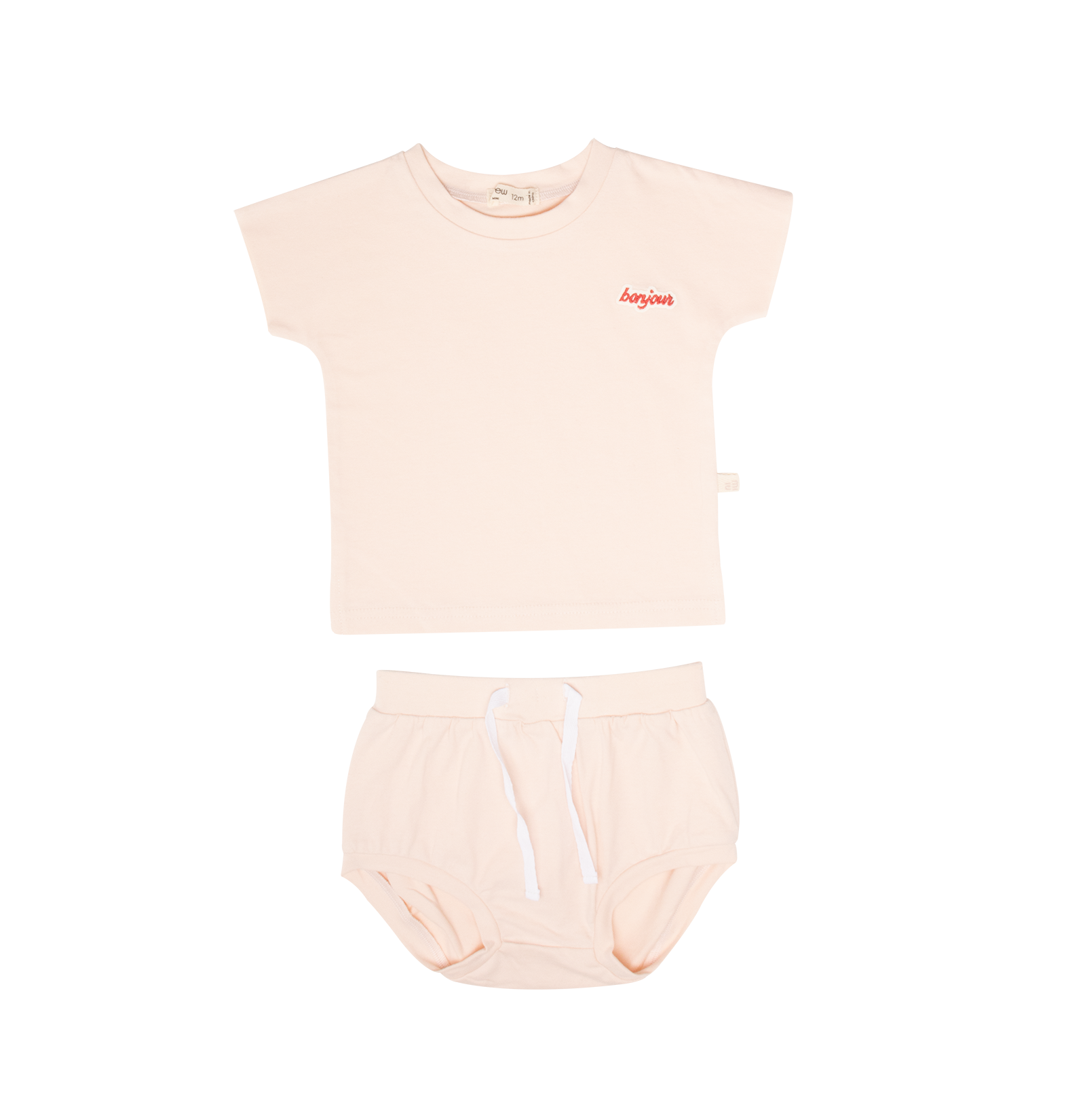 Mila Cotton Short Set - Pink