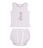 Lynn Bib Tank Set - Lavender
