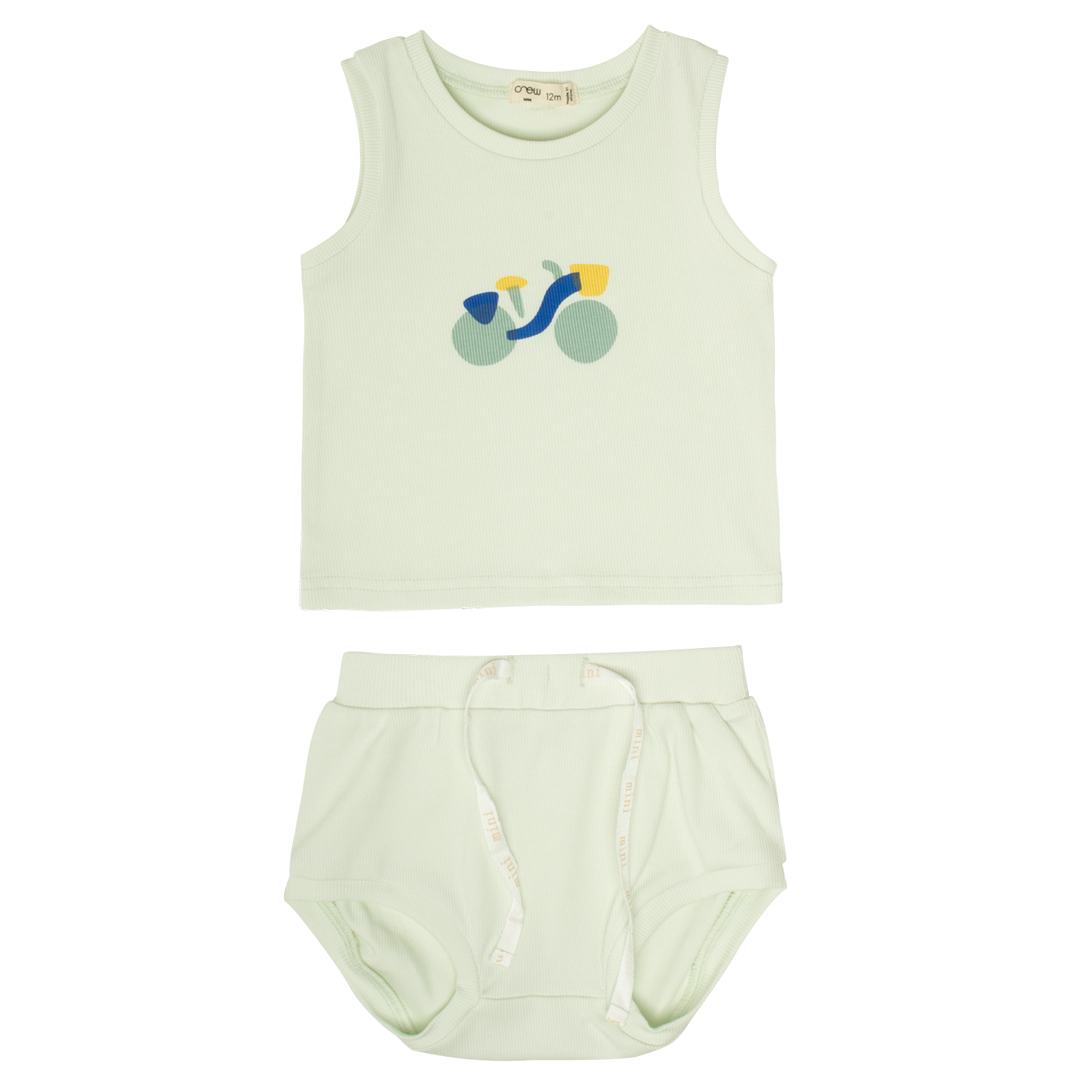 Lynn Bib Tank Set - Mint