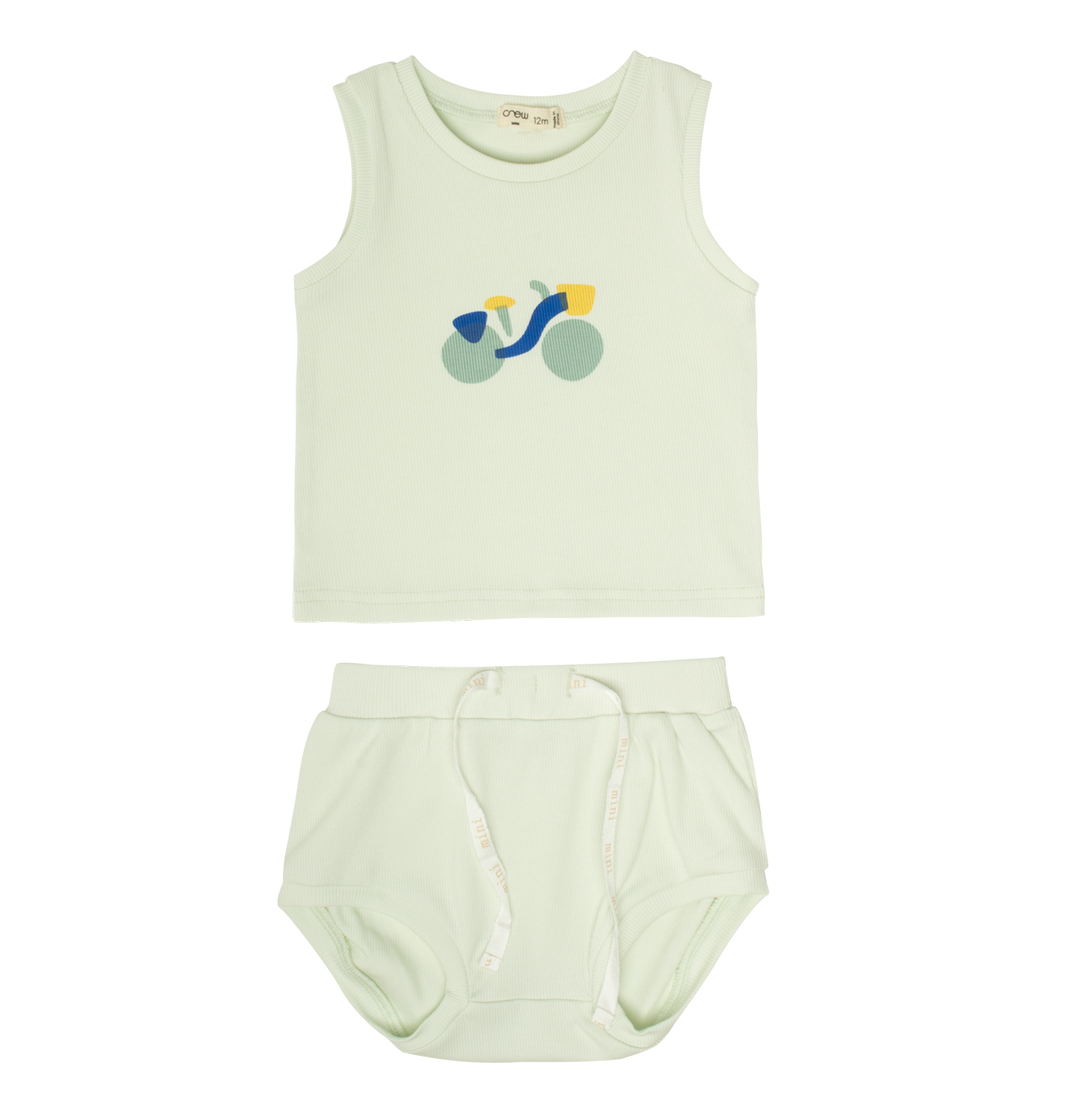 Lynn Bib Tank Set - Mint