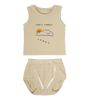 Lynn Bib Tank Set - Yellow