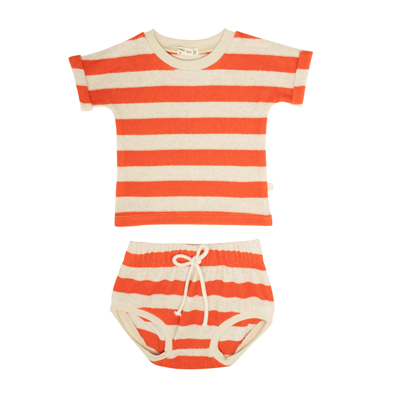 Addie Terry Set - Coral