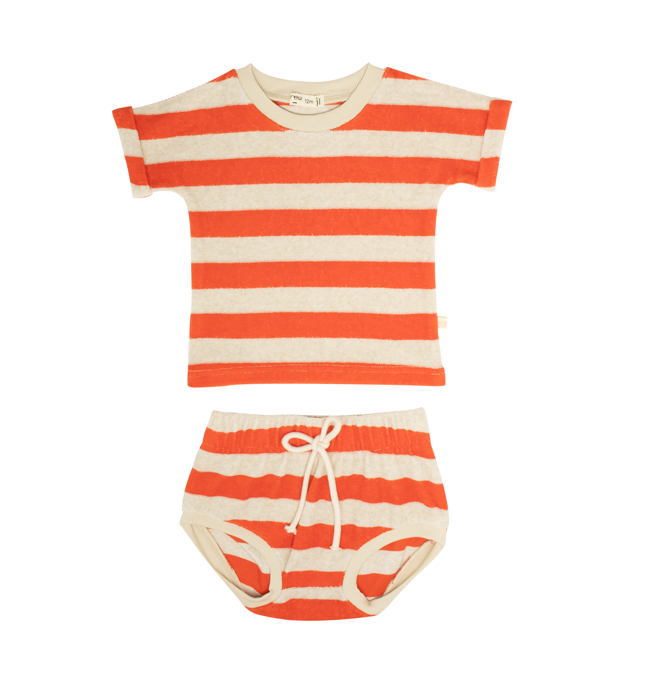 Addie Terry Set - Coral