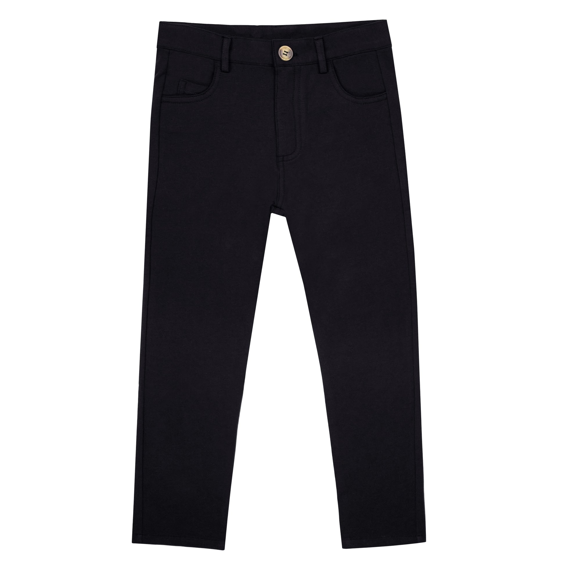 Slim Knit Pant SS26 - Black