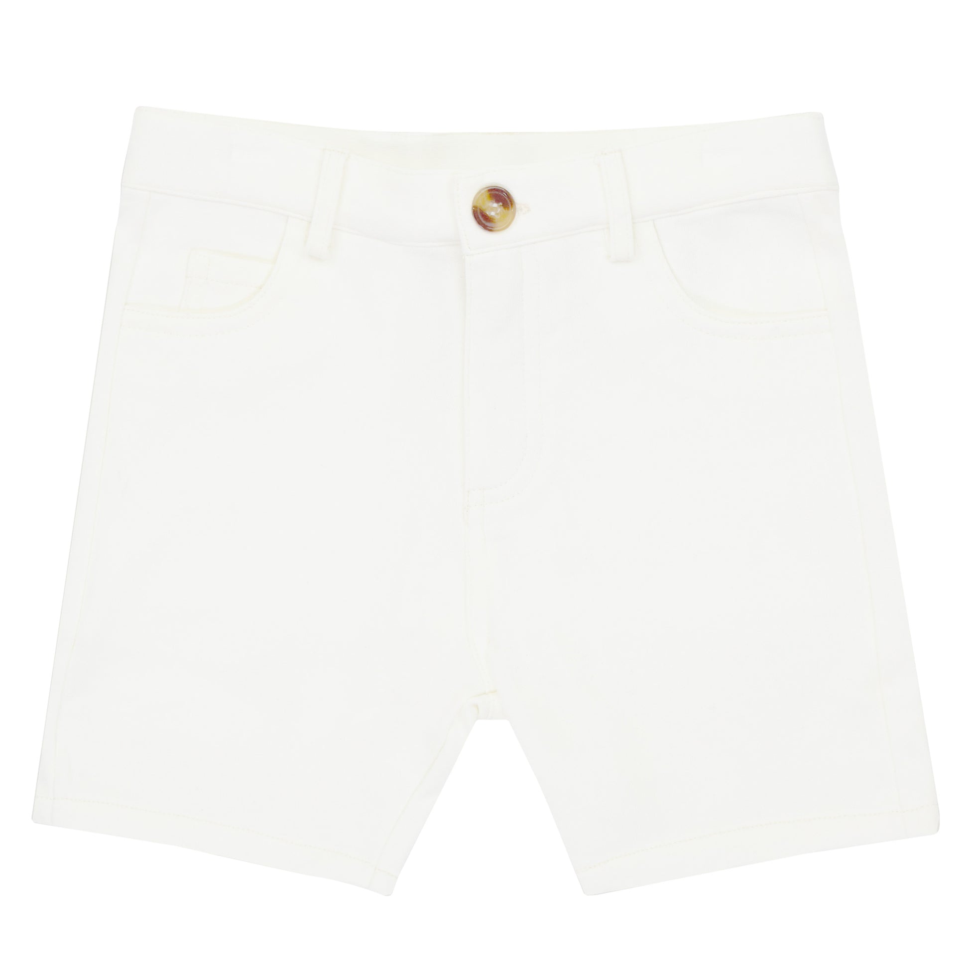 Slim Knit Shorts SS26 - White