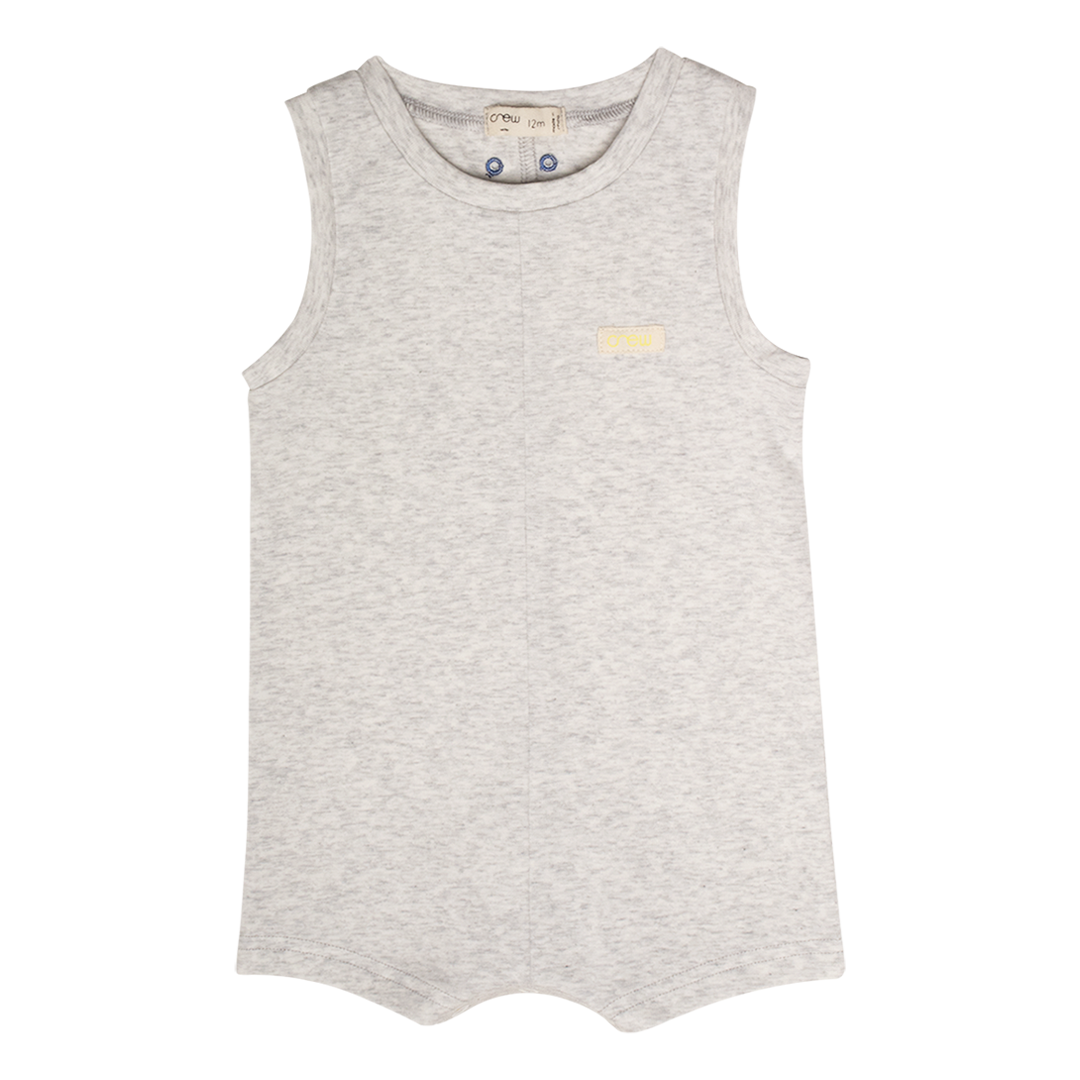 Tucker Romper - Grey