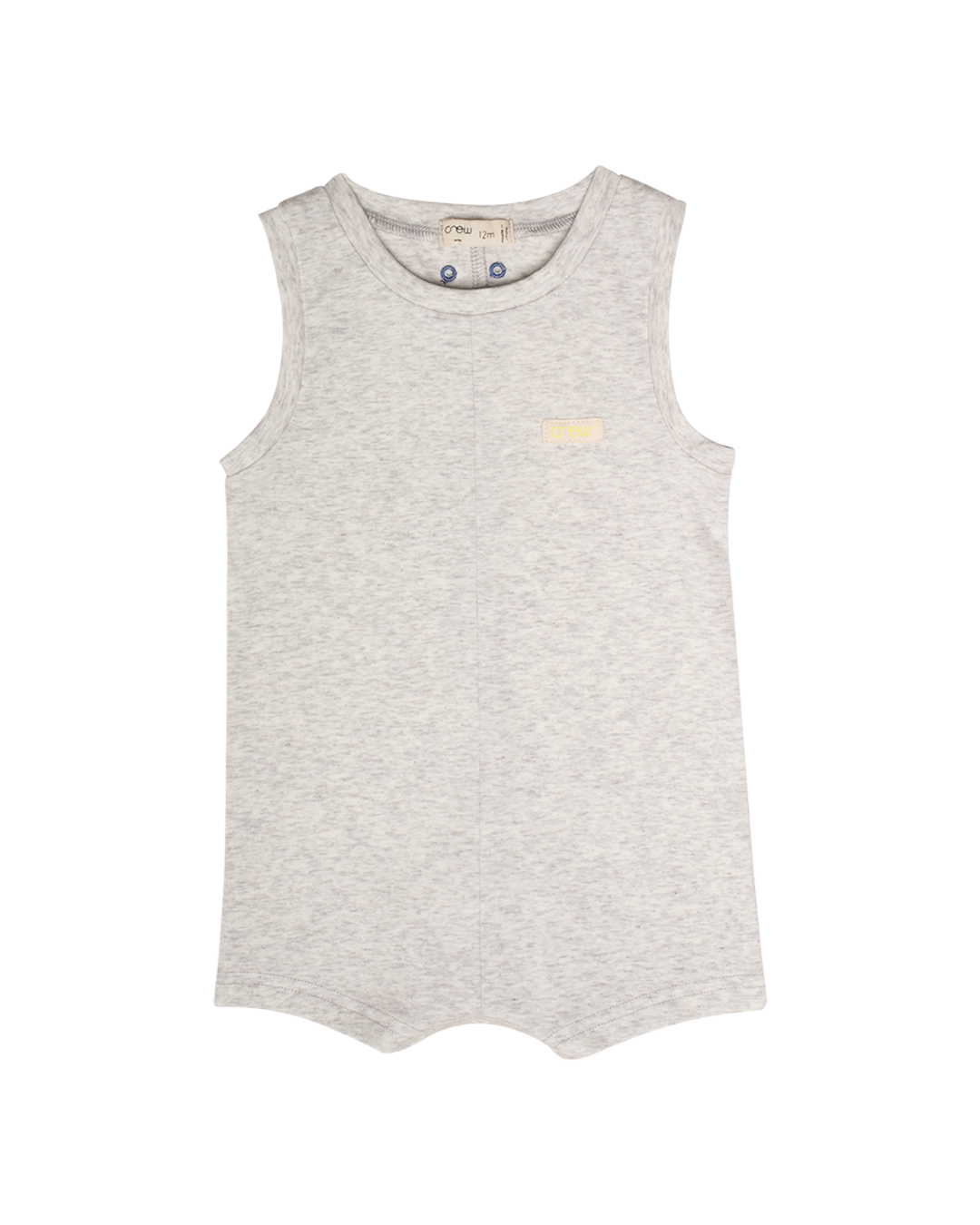 Tucker Romper - Grey