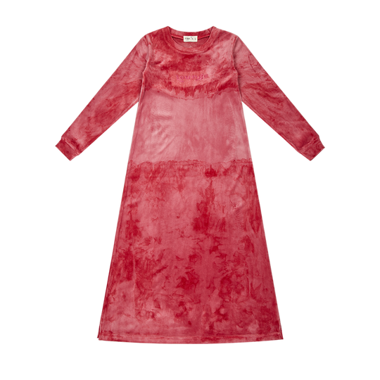 Tie Dye Nightgown - Pink