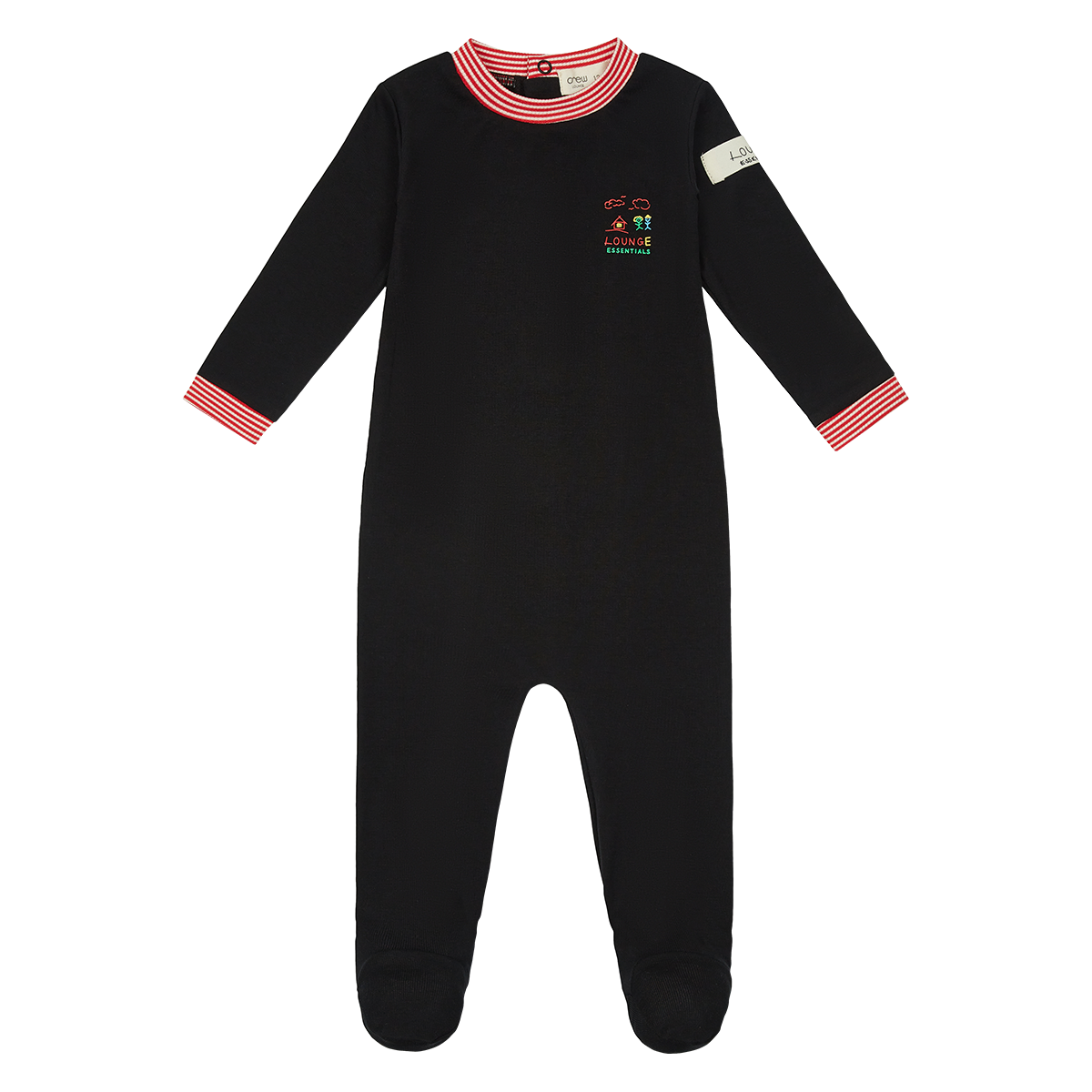 Lounge Essentials Footie - Red