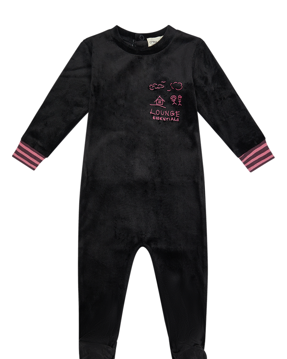 Essential Lounge Footie - Mauve