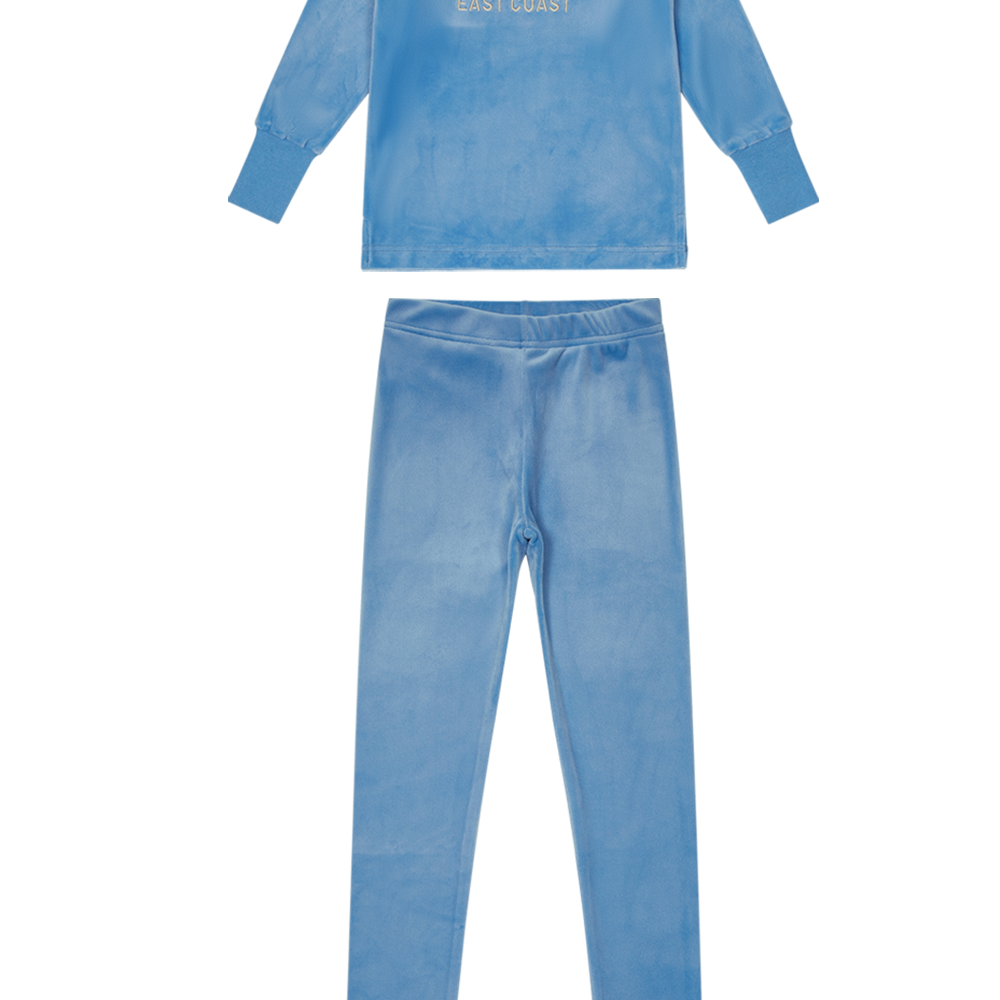 Terry Applique Set - Blue