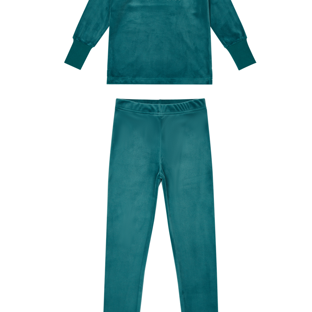 Terry Applique Set - Green