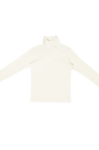 Louise Rib Turtleneck - Oatmilk