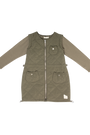 Lyla Quilted Dress - Green