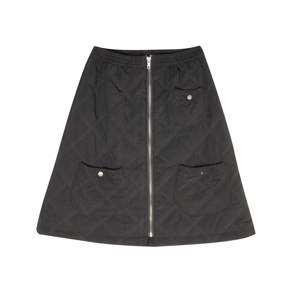 Lyla Quilted Skirt - Black