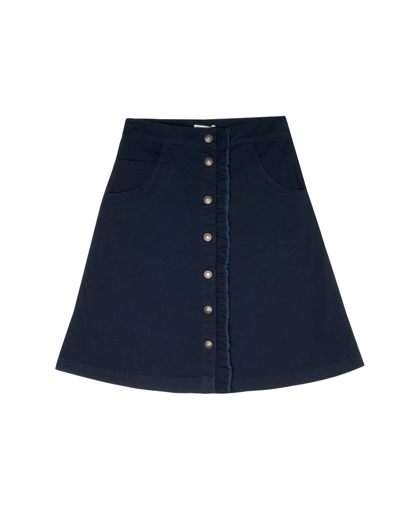 Nina Ruffled Skirt - Navy