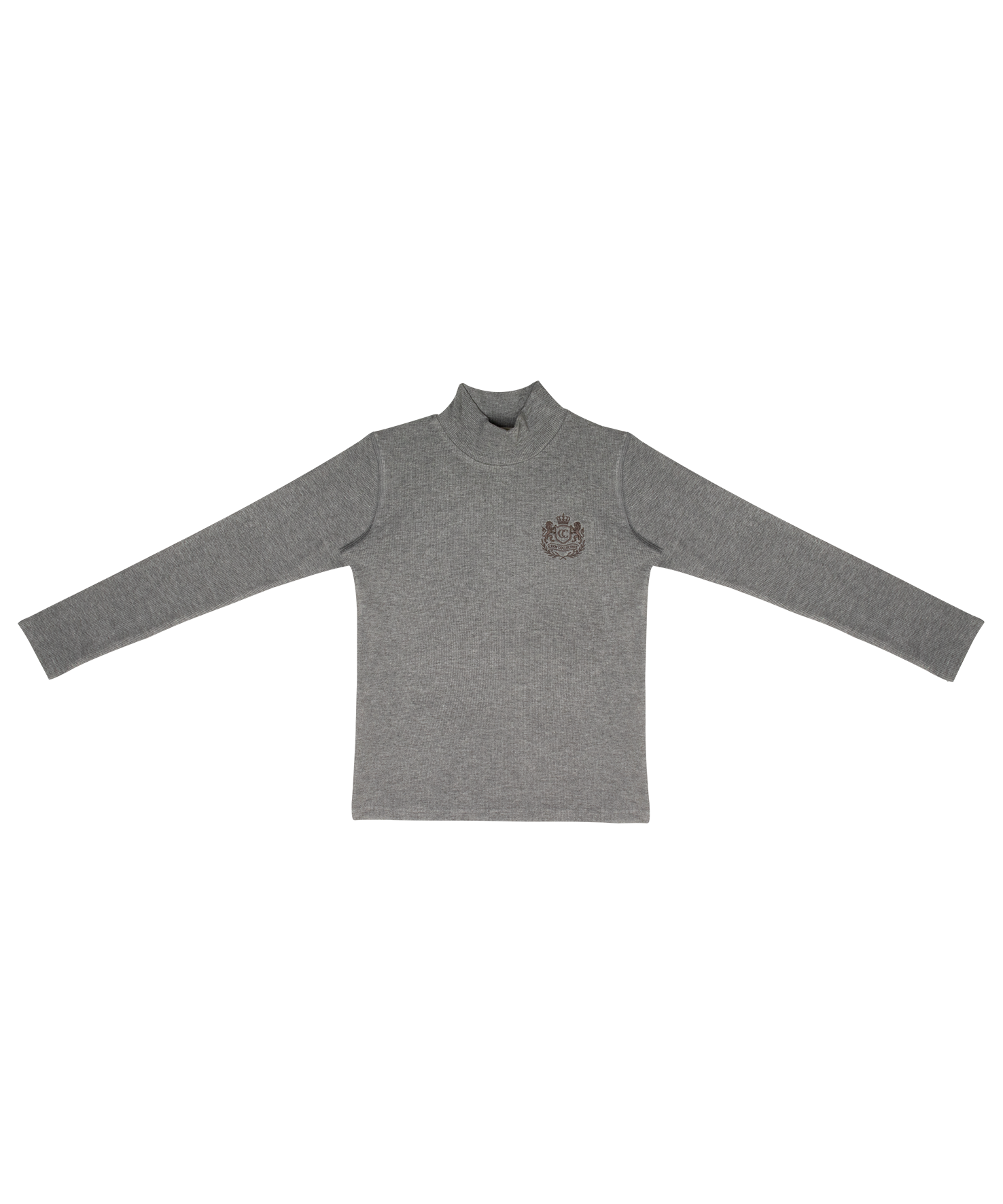 Sofi Rib Turtleneck - Grey