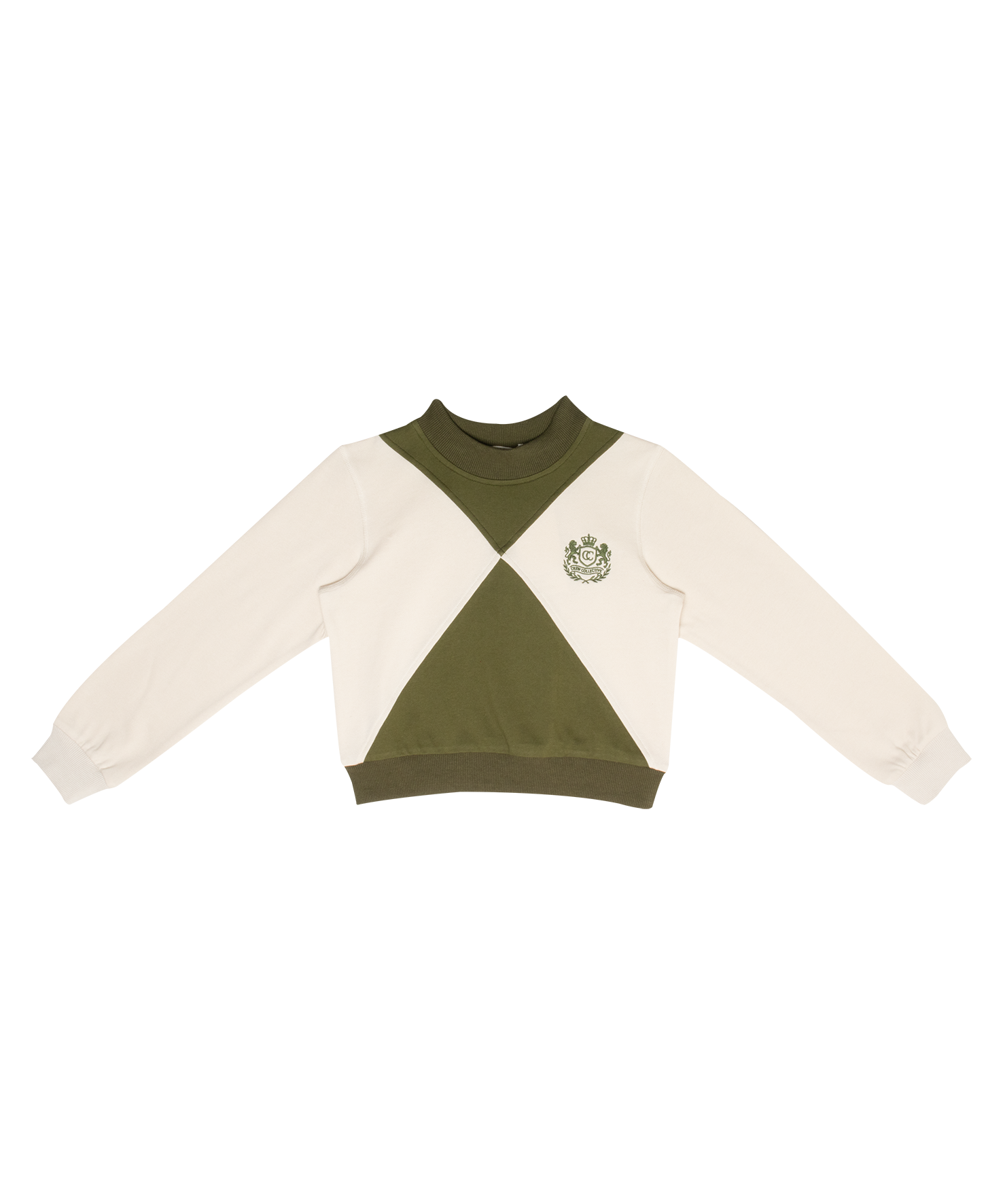 Gia Colorblock Sweatshirt - Green