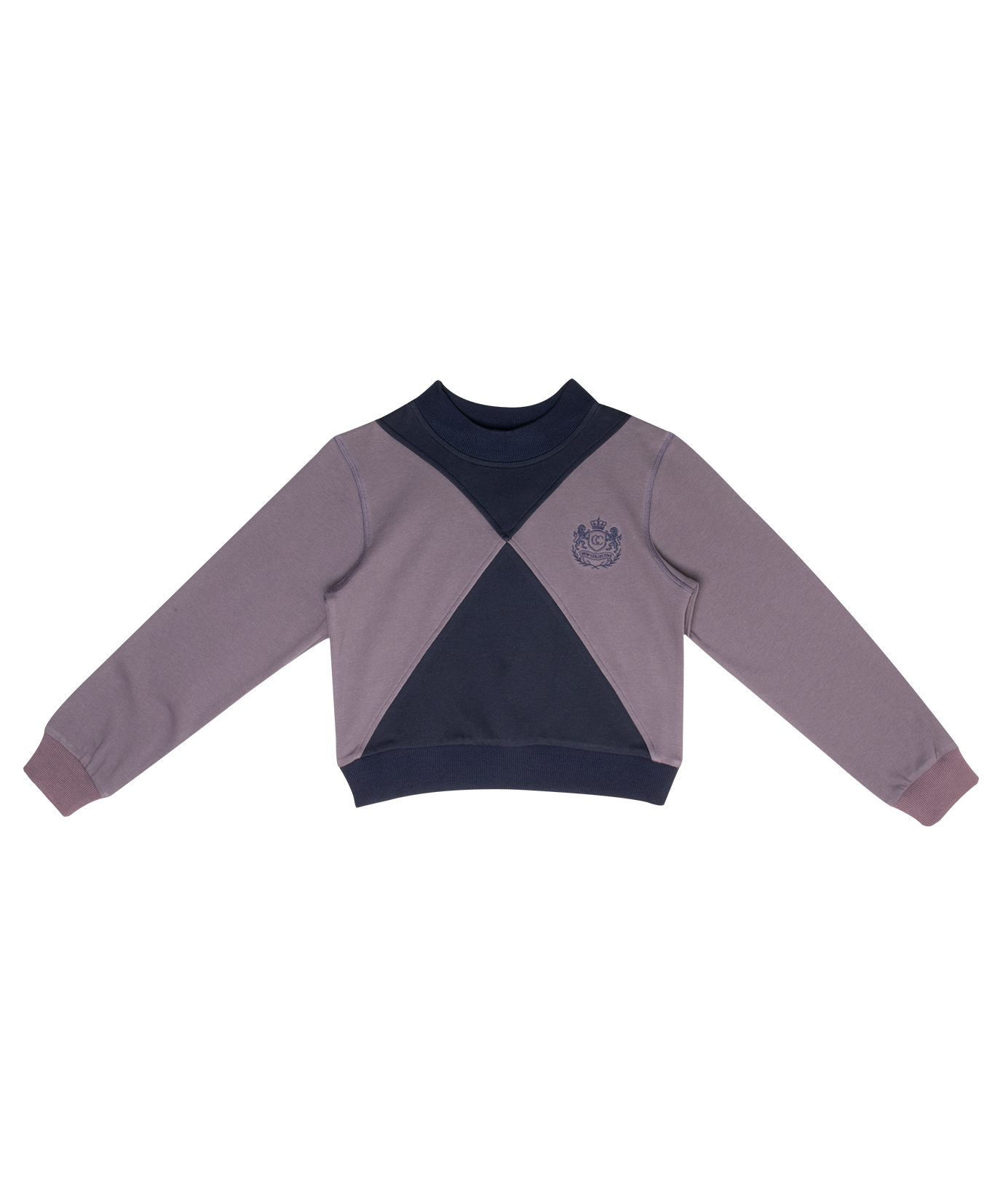 Gia Colorblock Sweatshirt - Navy