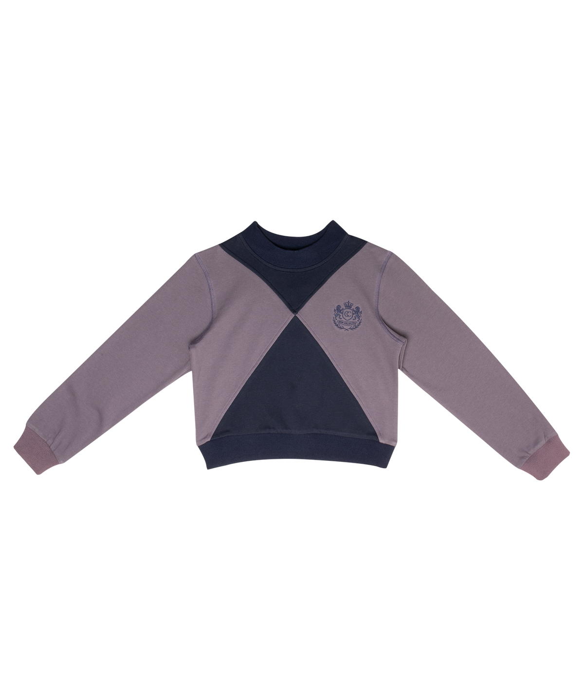 Gia Colorblock Sweatshirt - Navy