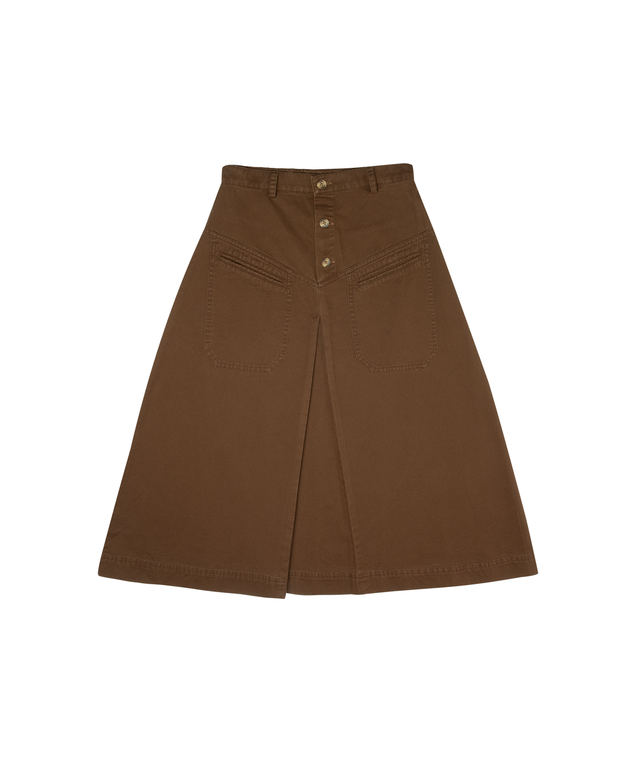 Gia Maxi Skirt - Brown