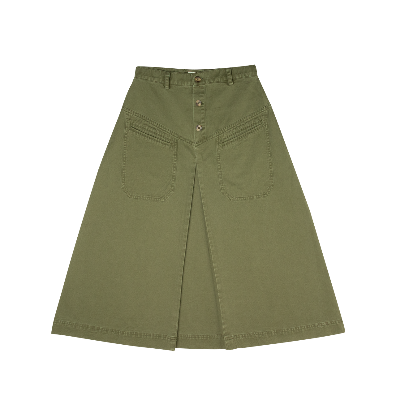 Gia Maxi Skirt - Green