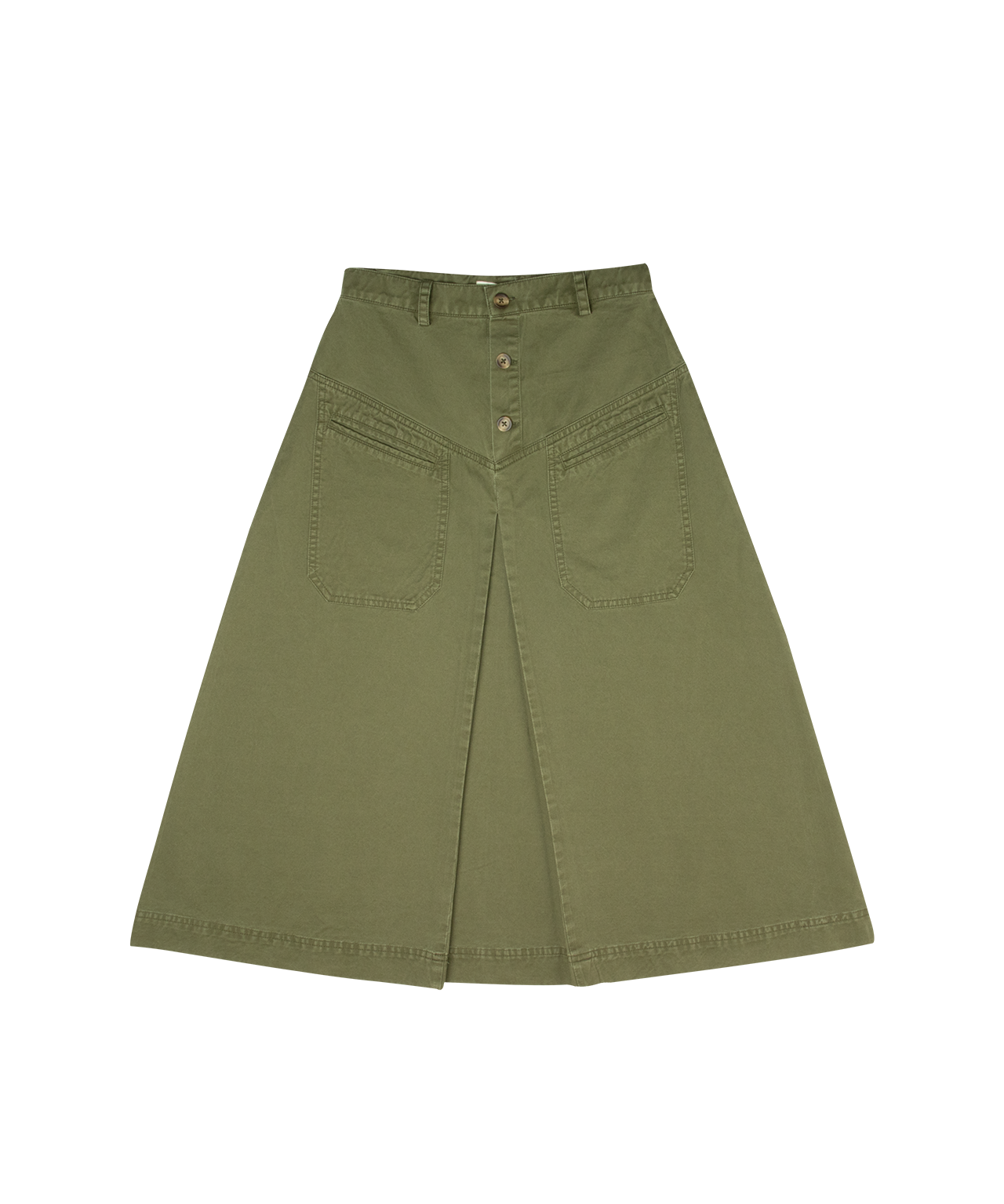 Gia Maxi Skirt - Green