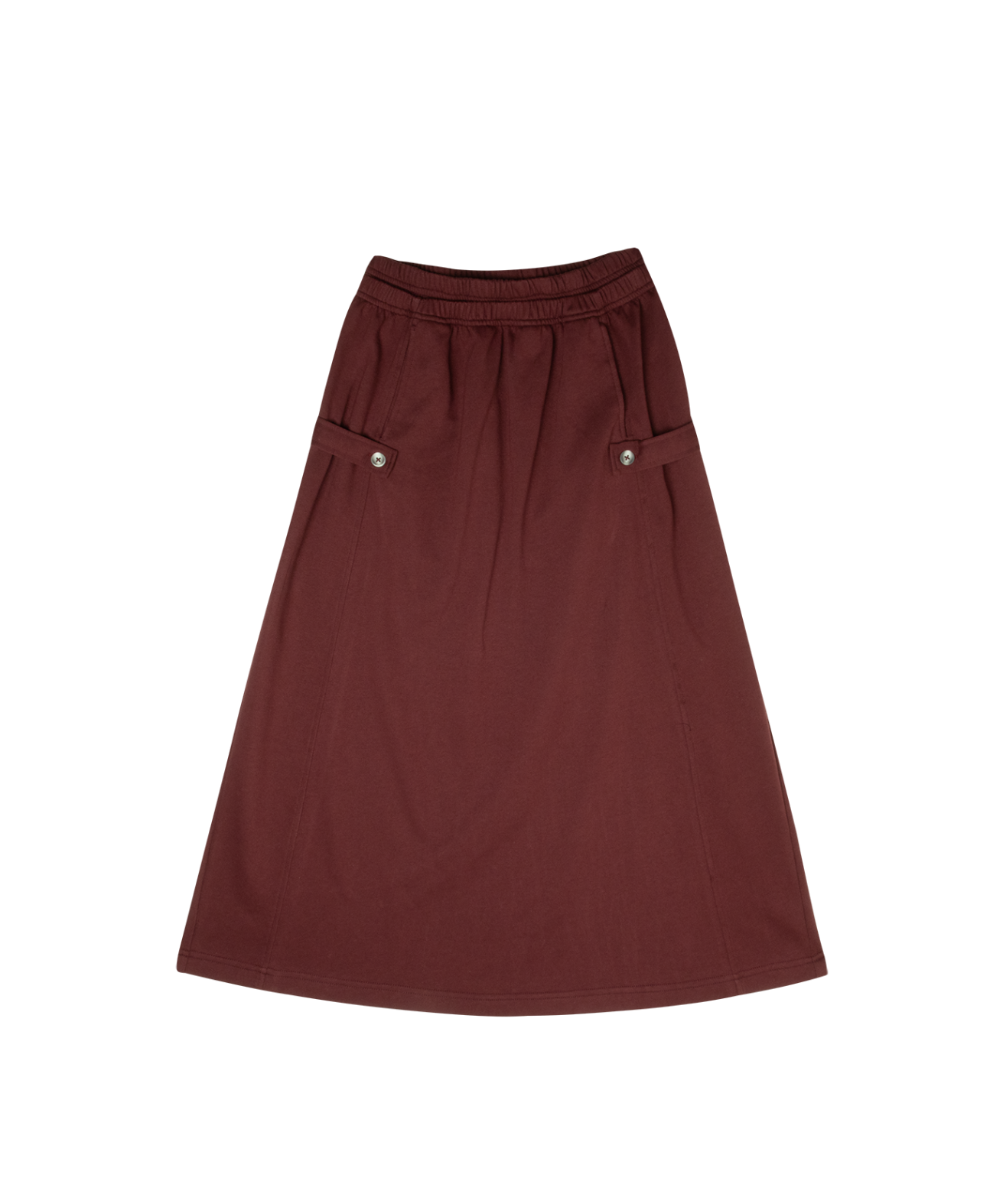 Stella Maxi Skirt - Merlot