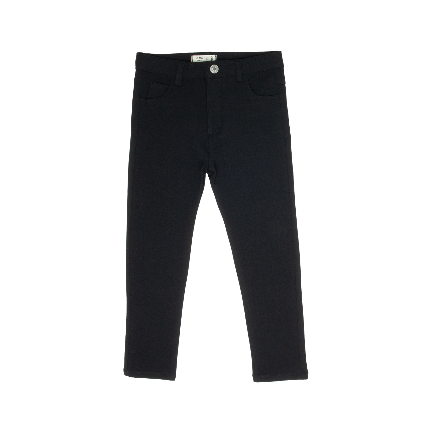 Slim Knit Stretch Pants AW26 - Black