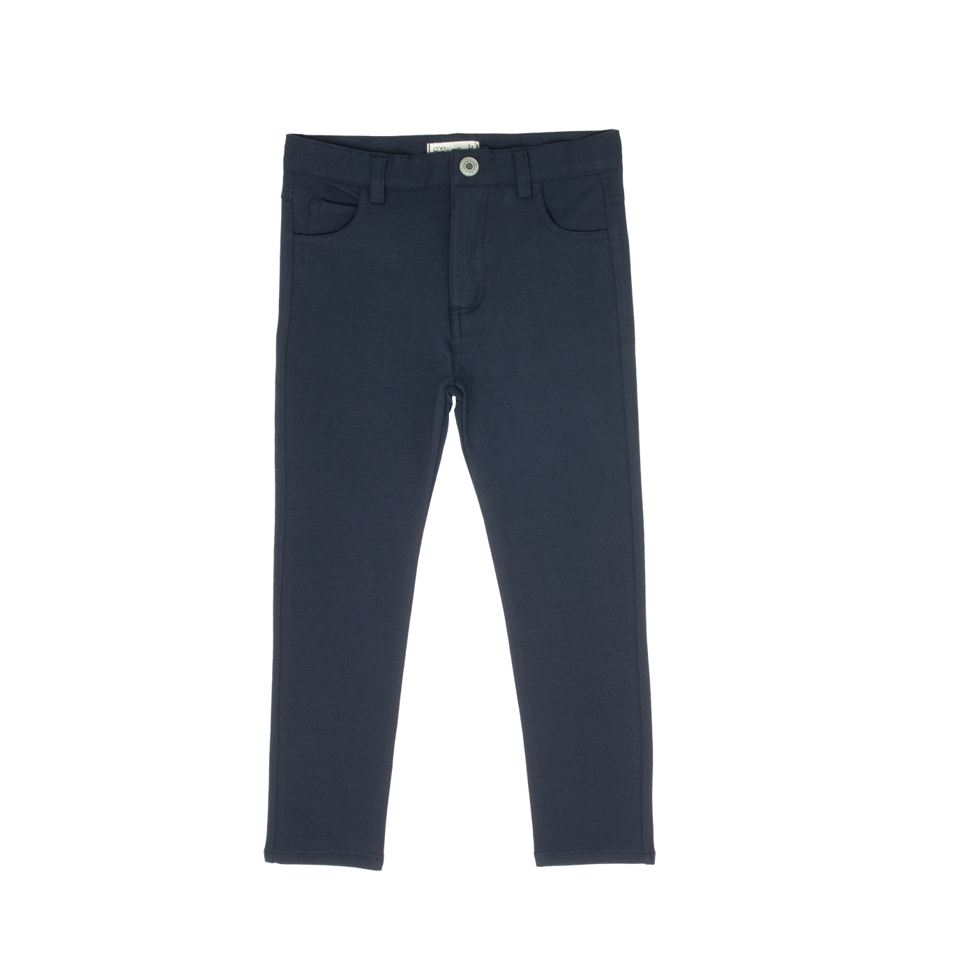 Slim Knit Stretch Pants AW26 - Navy