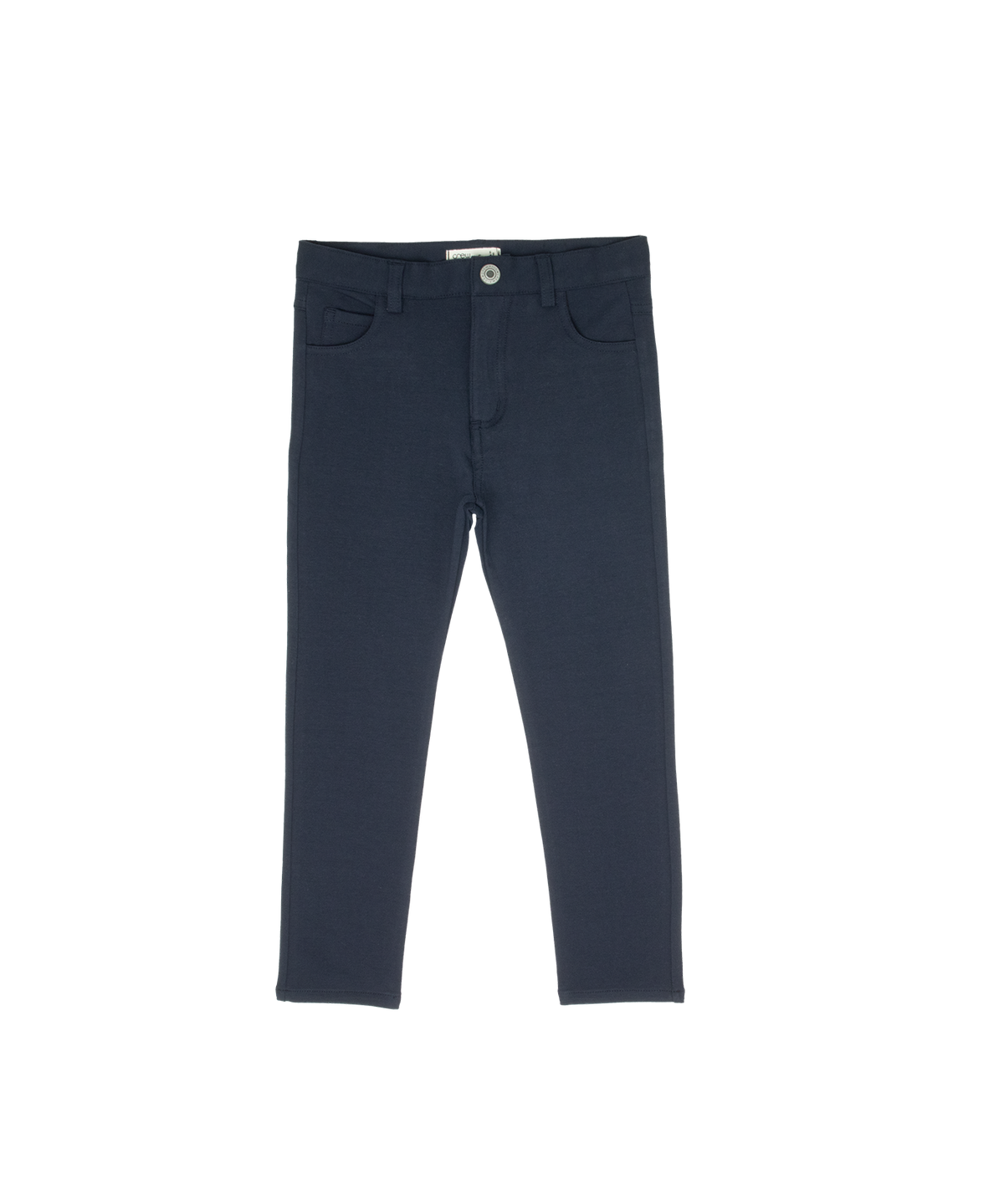 Slim Knit Stretch Pants AW26 - Navy