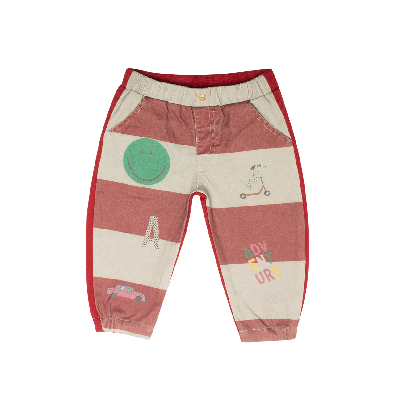 Rowan Barrel Pants - Red