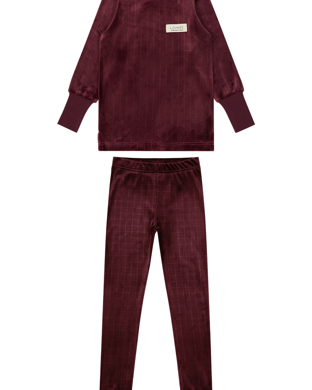 Grid Lounge Set - Berry