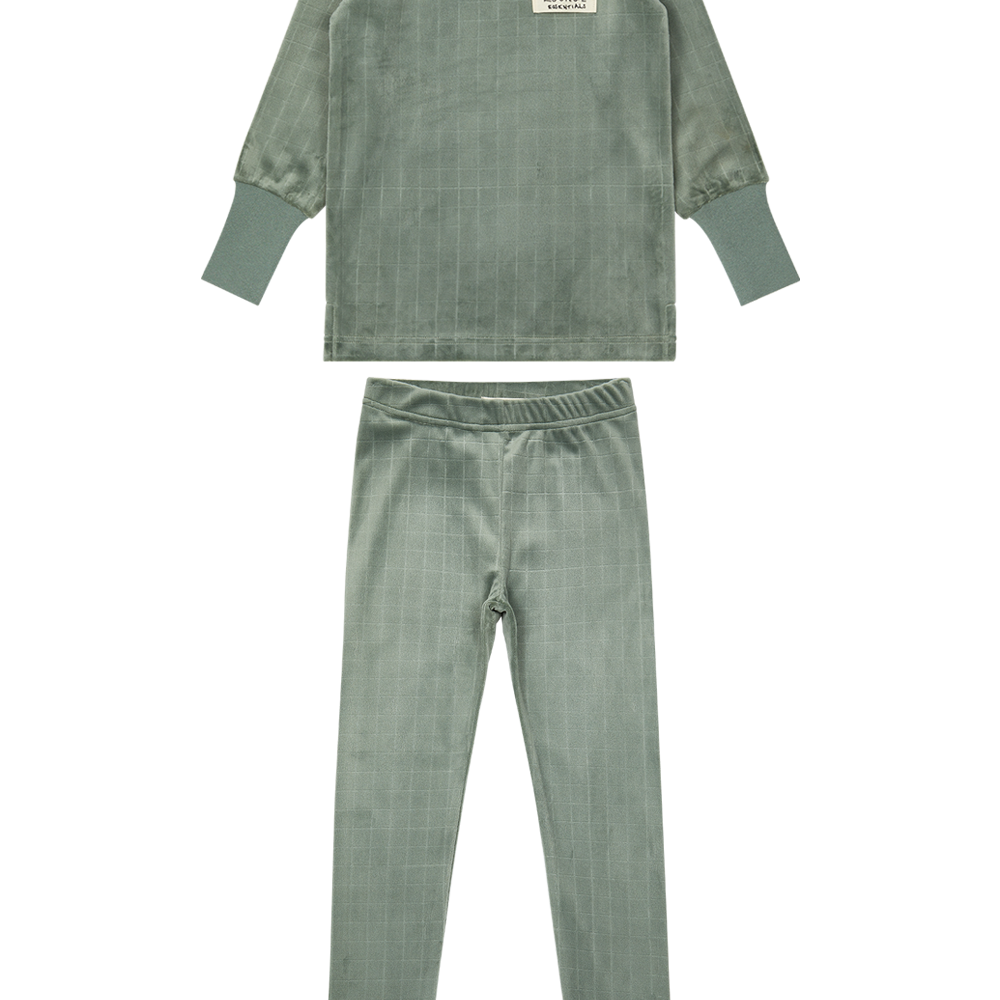 Grid Lounge Set - Moss