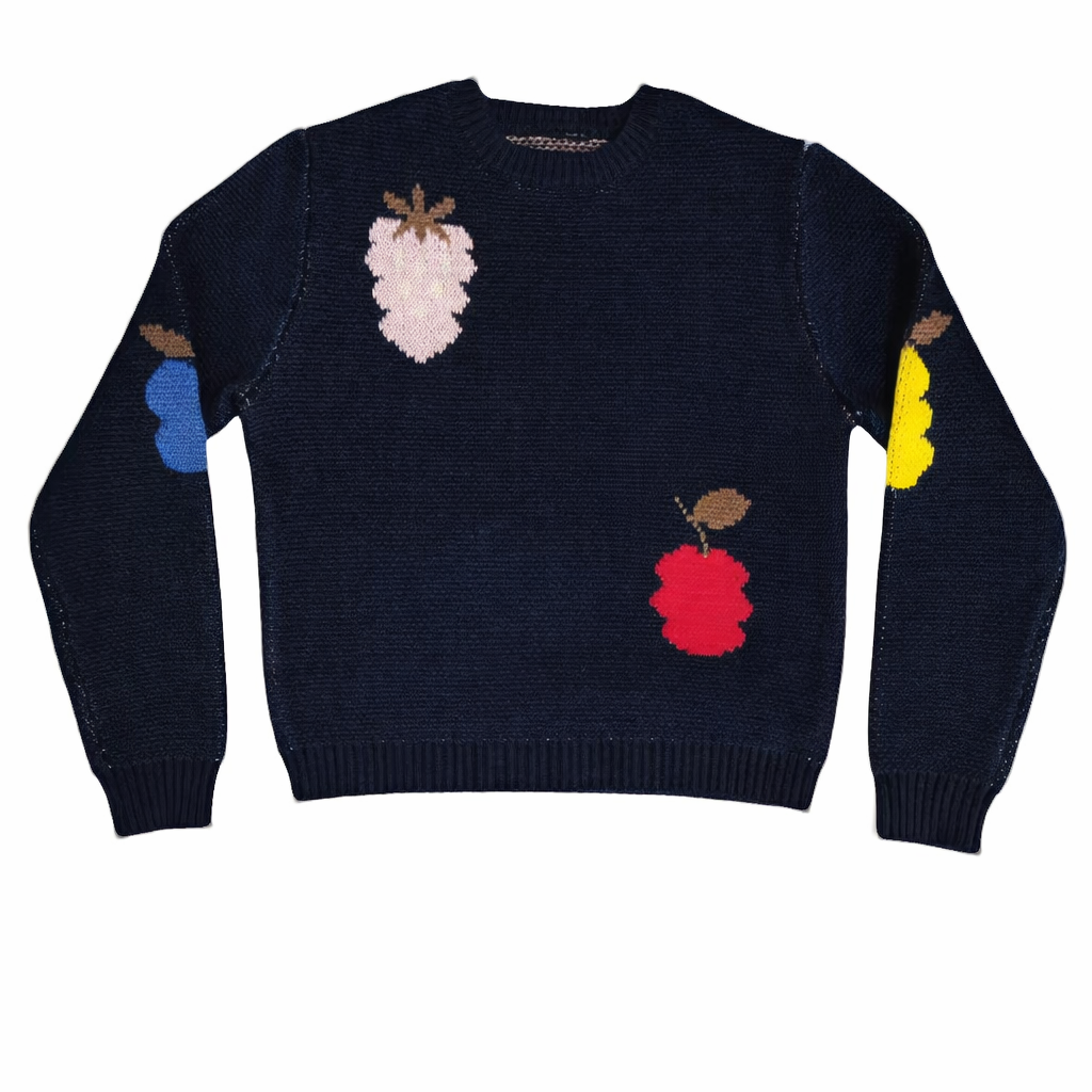 Nina Knit Sweater - Navy