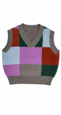 Soft Knit Vest - Grey