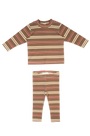 Ella Stripe Set - Tan