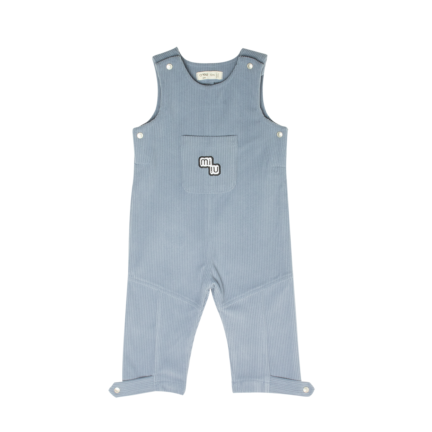 Rowan Cord Overalls - Blue