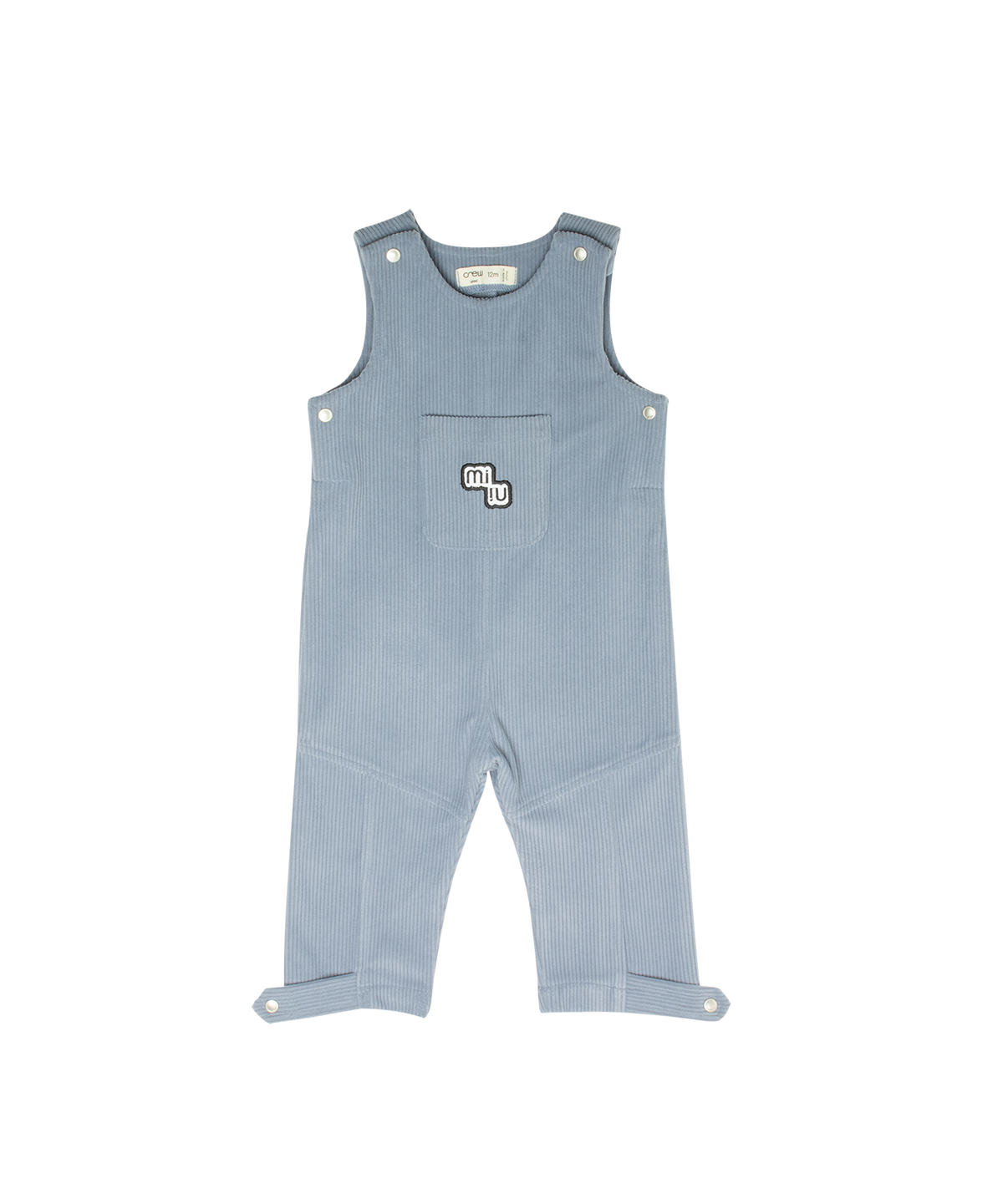 Rowan Cord Overalls - Blue