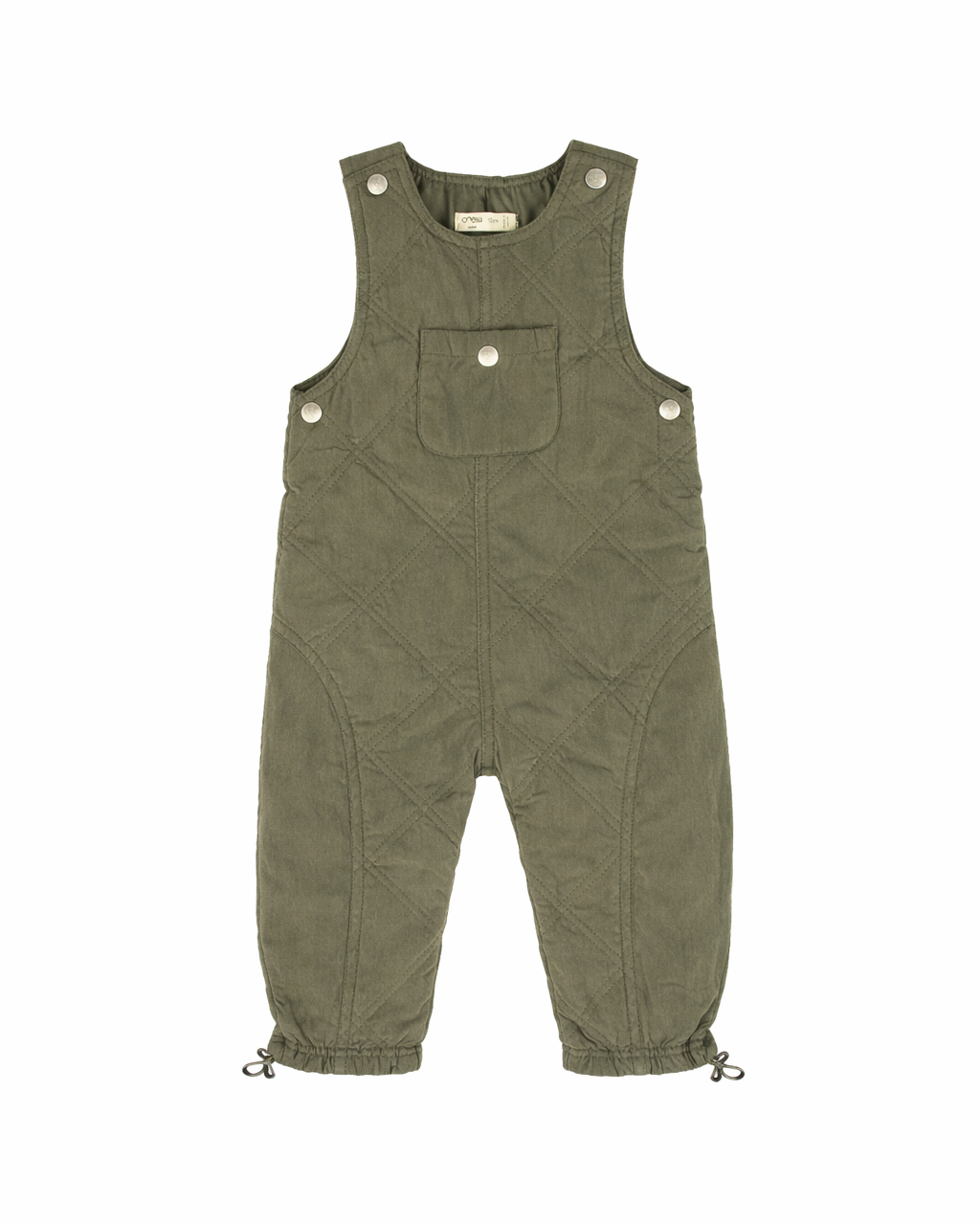 Teddi Quilted Overalls - Green