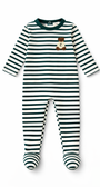 Teddy Lounge Footie - Green
